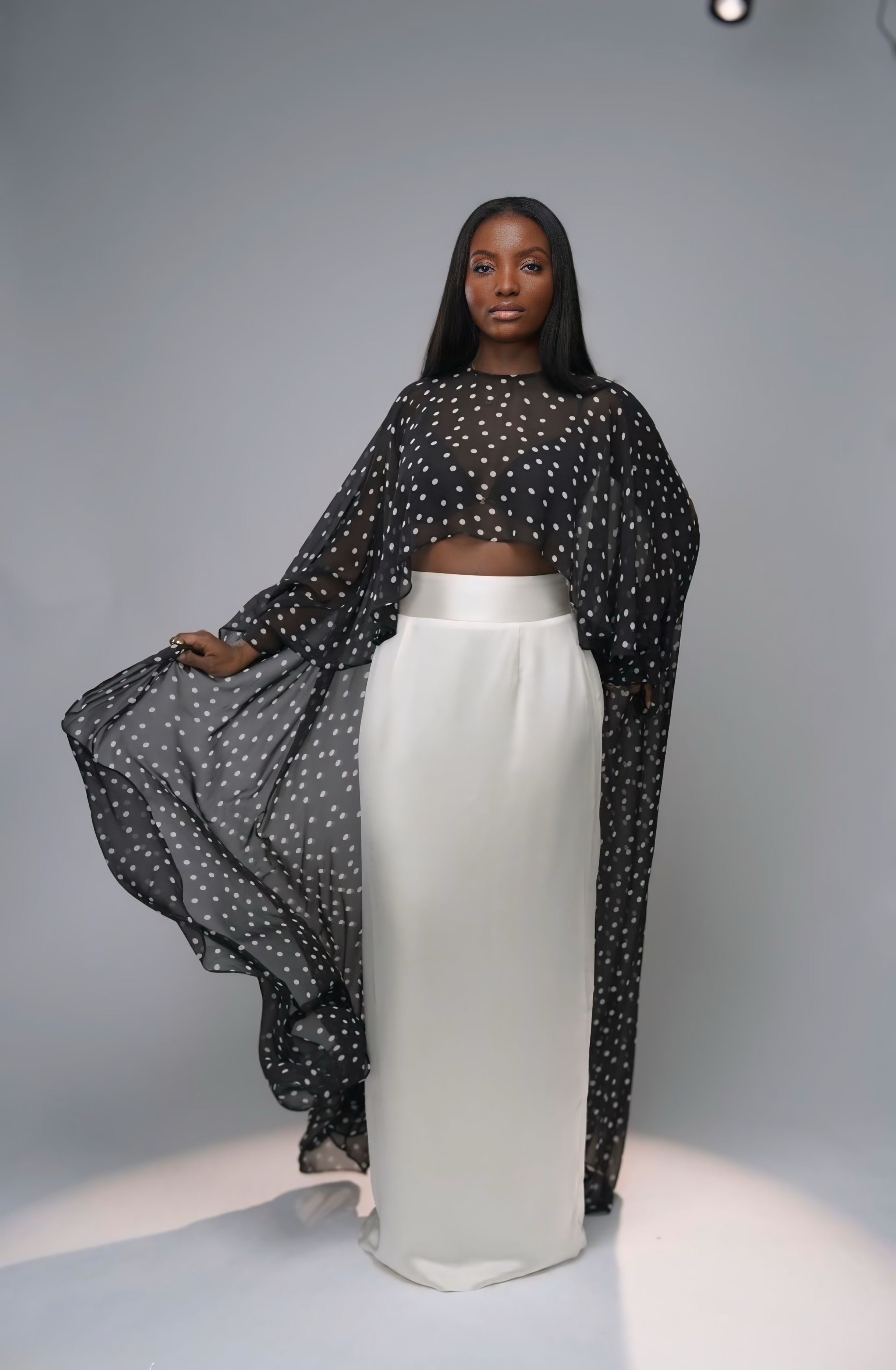 Seraphine Polka Maxi Top