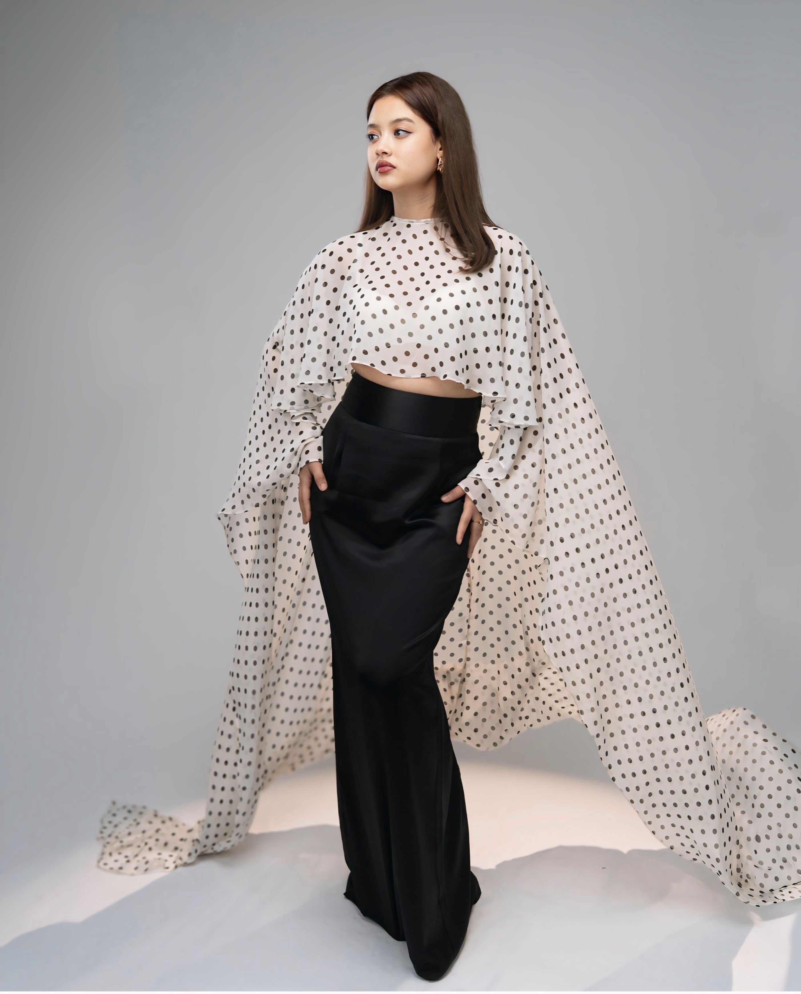 Seraphine Polka Maxi Top