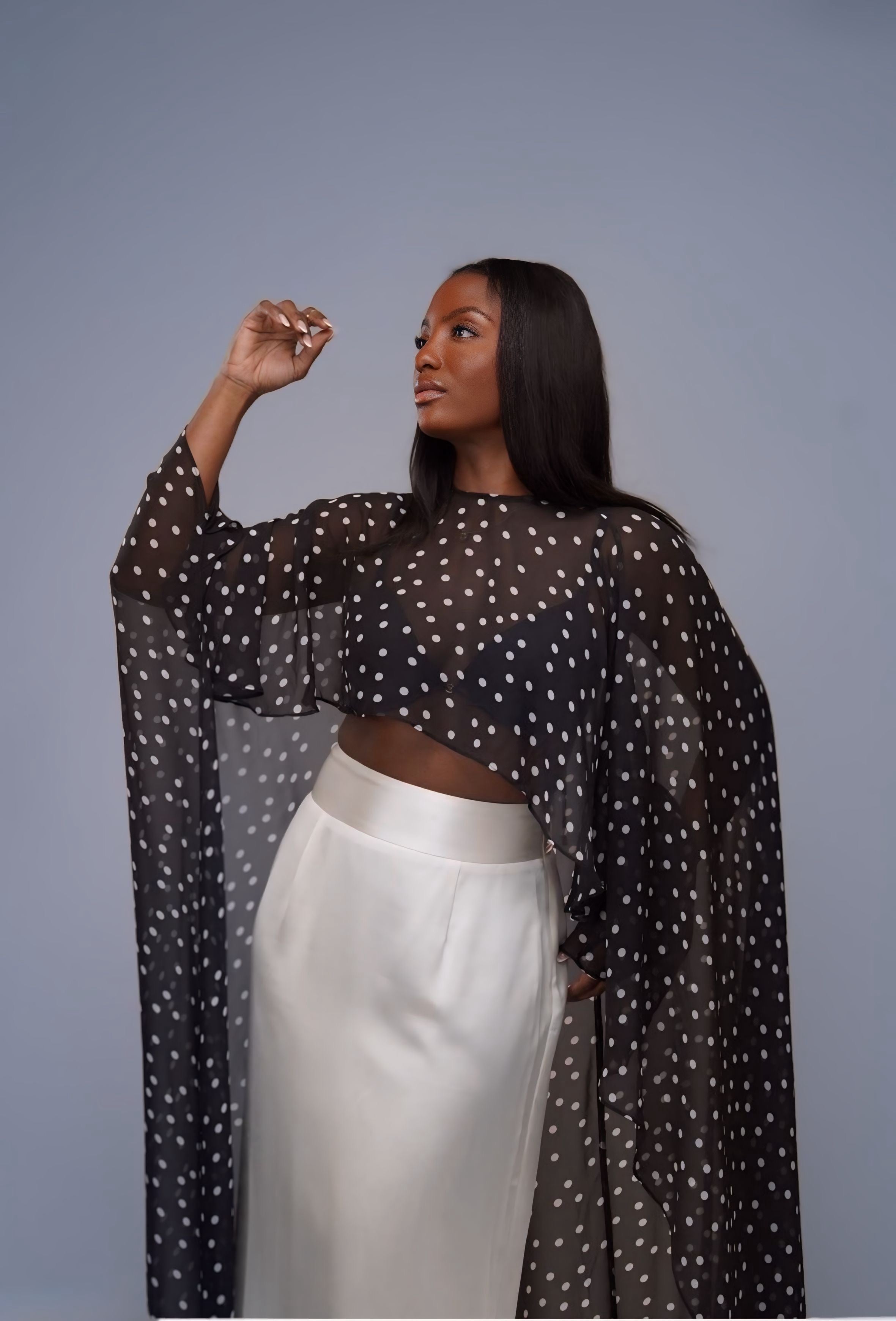Seraphine Polka Maxi Top
