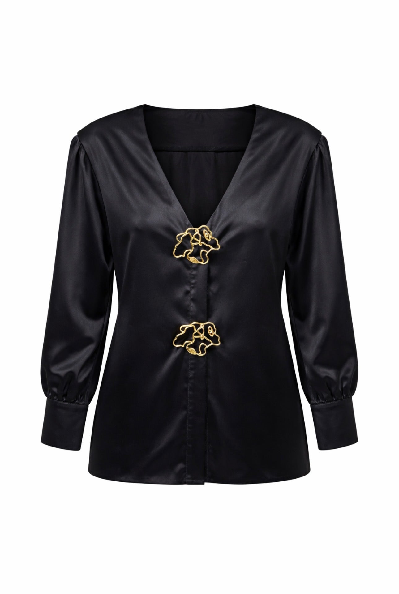 Éclat Open-Back Long Sleeve Top
