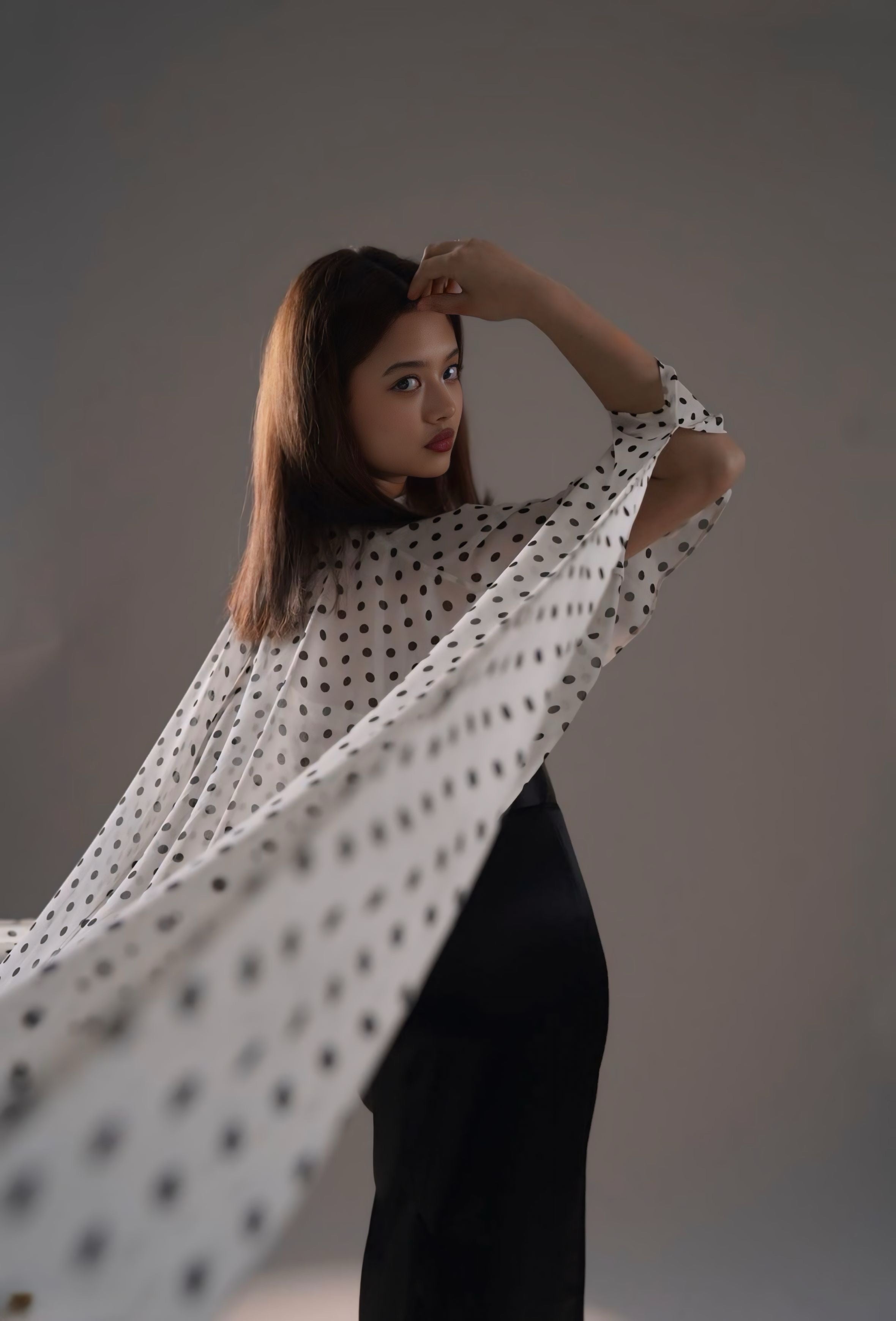 Seraphine Polka Maxi Top